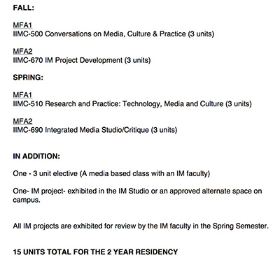 CalArts加州艺术学院新媒体艺术专业课程设置