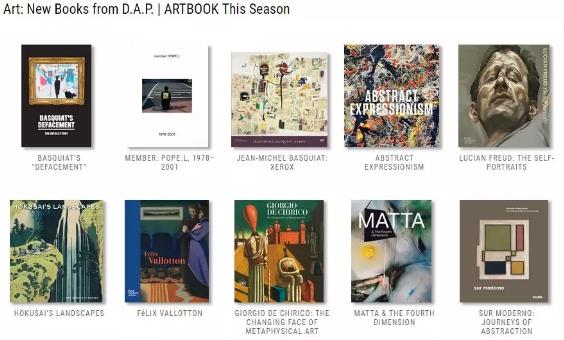 艺术书籍ArtbookDAP
