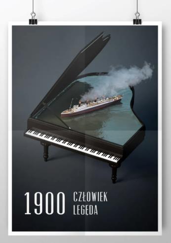 海上钢琴师—系列海报