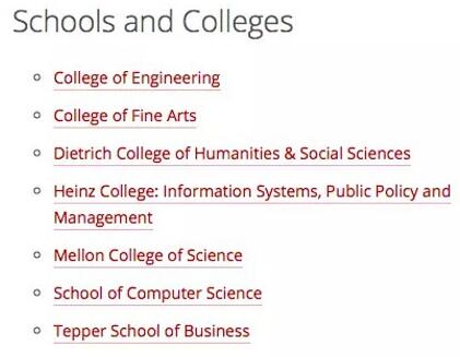 卡内基梅隆大学艺术专业