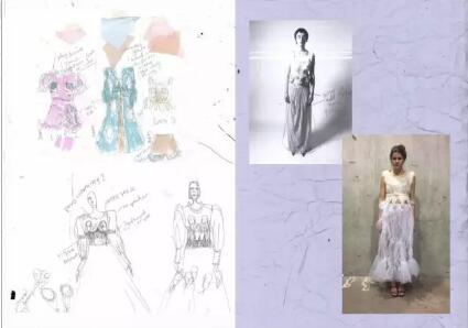 服装设计留学作品集设计风格