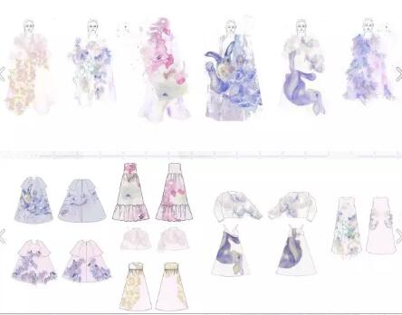 留学作品集服装设计-面料改造
