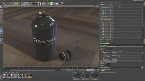 C4D操作界面
