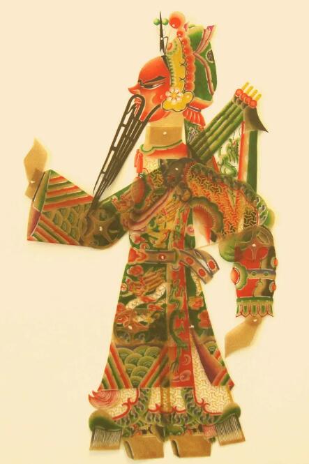 中国元素皮影戏