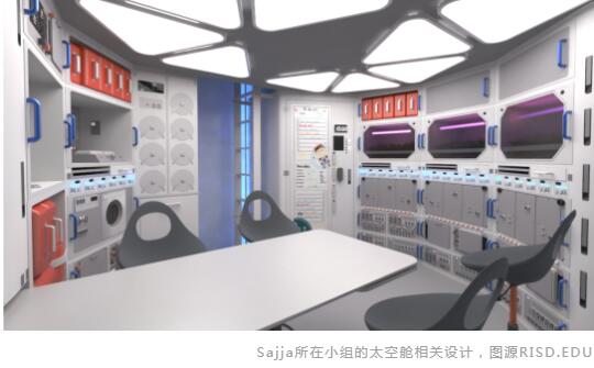 Sajja所在小组的太空舱相关设计