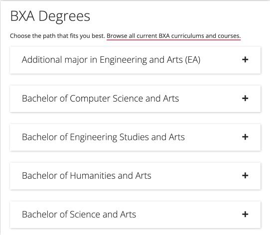 卡内基梅隆大学BXA跨学科课程